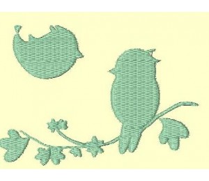 Stickmuster - Frühlingsgezwitscher 2